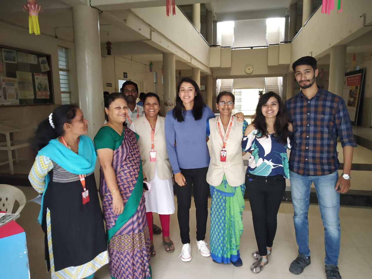 Smriti Manadhana Visited School