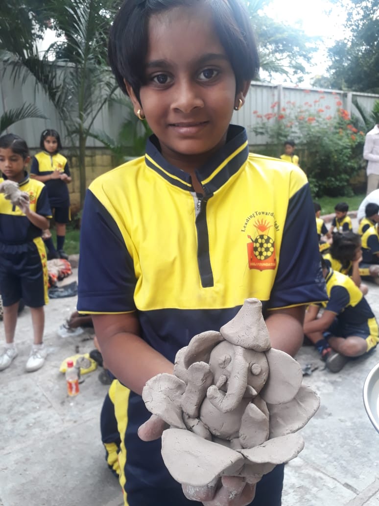 Ganesh Idol Making Activity