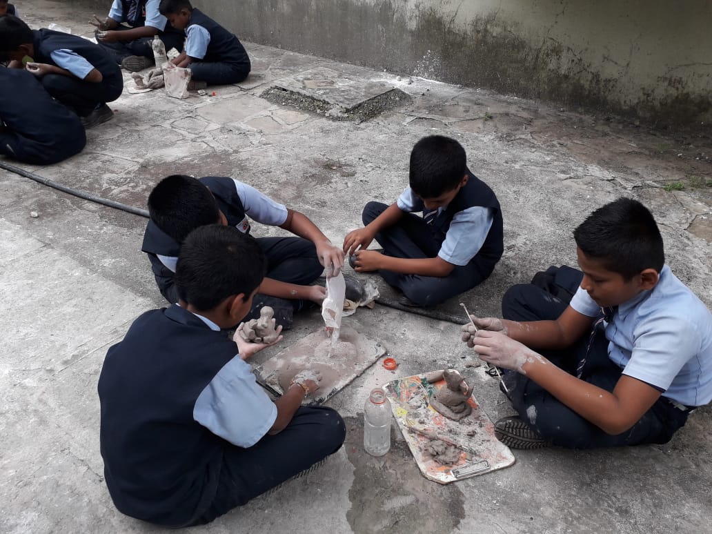 Ganesh Idol Making Activity